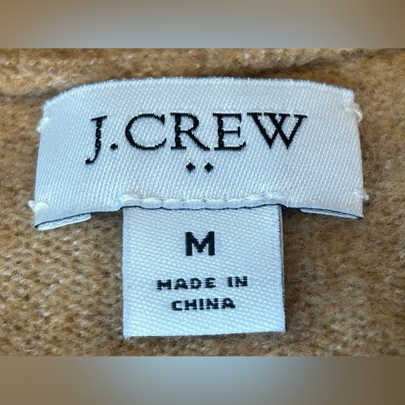 J. Crew Factory Open-Front Cardigan in Extra-Soft Yarn, Heather Acorn, Medium - Picture 11 of 12